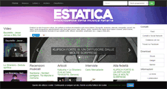 Desktop Screenshot of estatica.it
